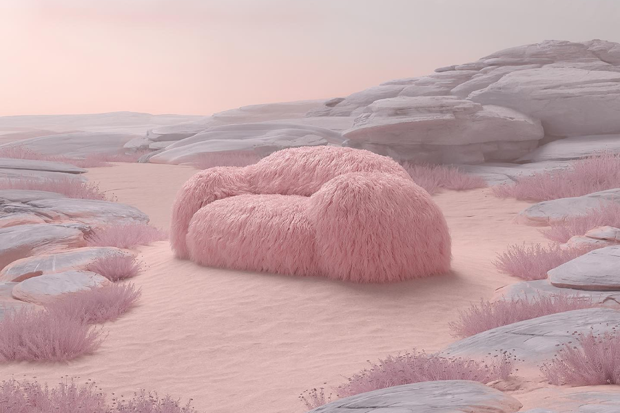 Nordic Plush Sofa Chair